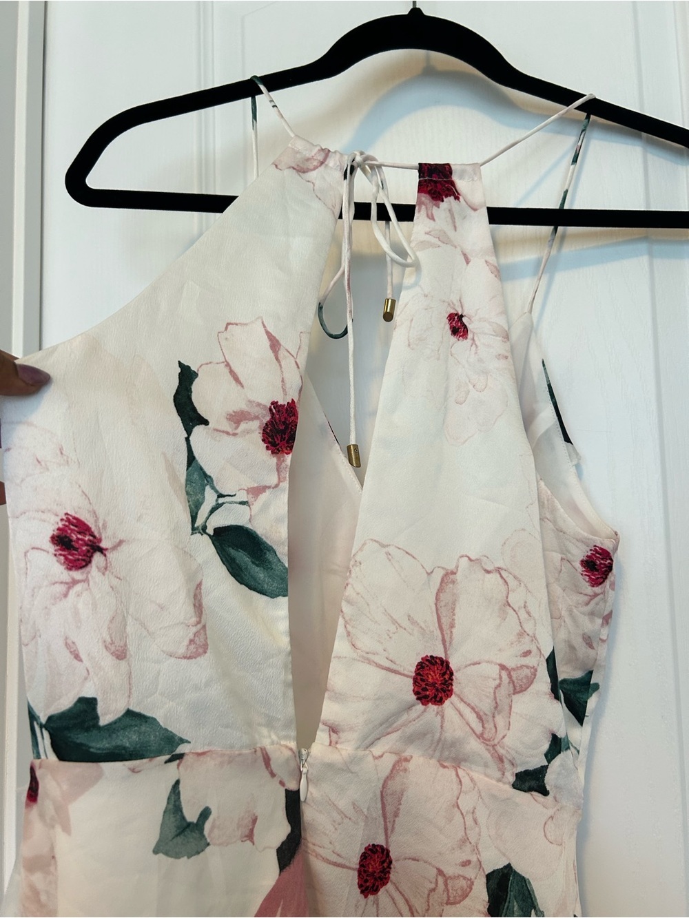 Dynamite Floral Ruffle Mini Dress - Picture 2 of 6